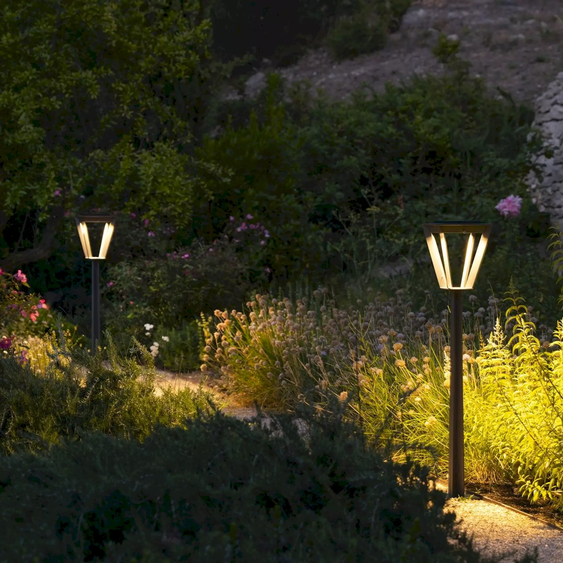 Lampadaire solaire Metro 200 cm
