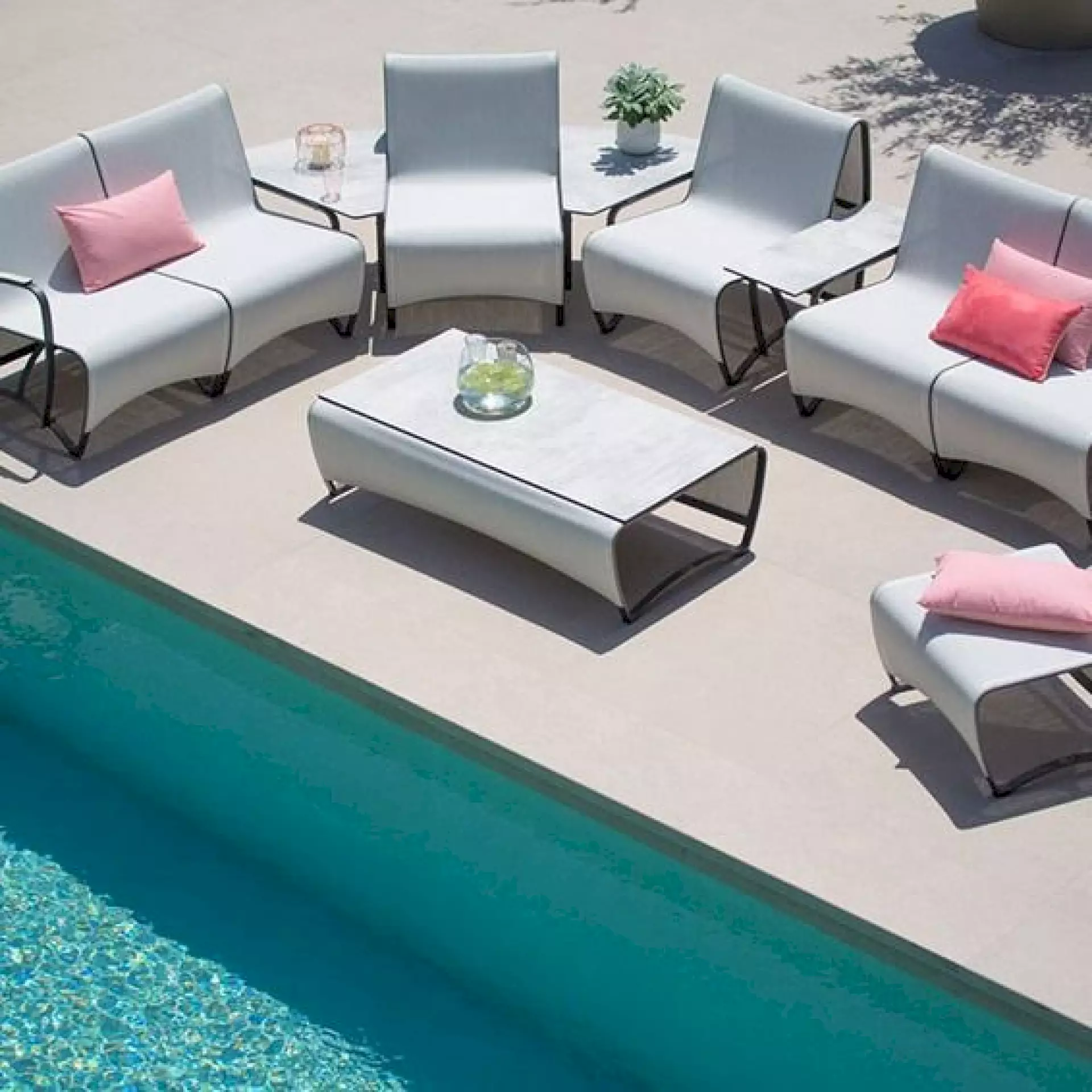 Fauteuil de salon de jardin JET STREAM