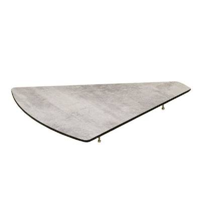 Tablette d'angle Jet Stream HPL