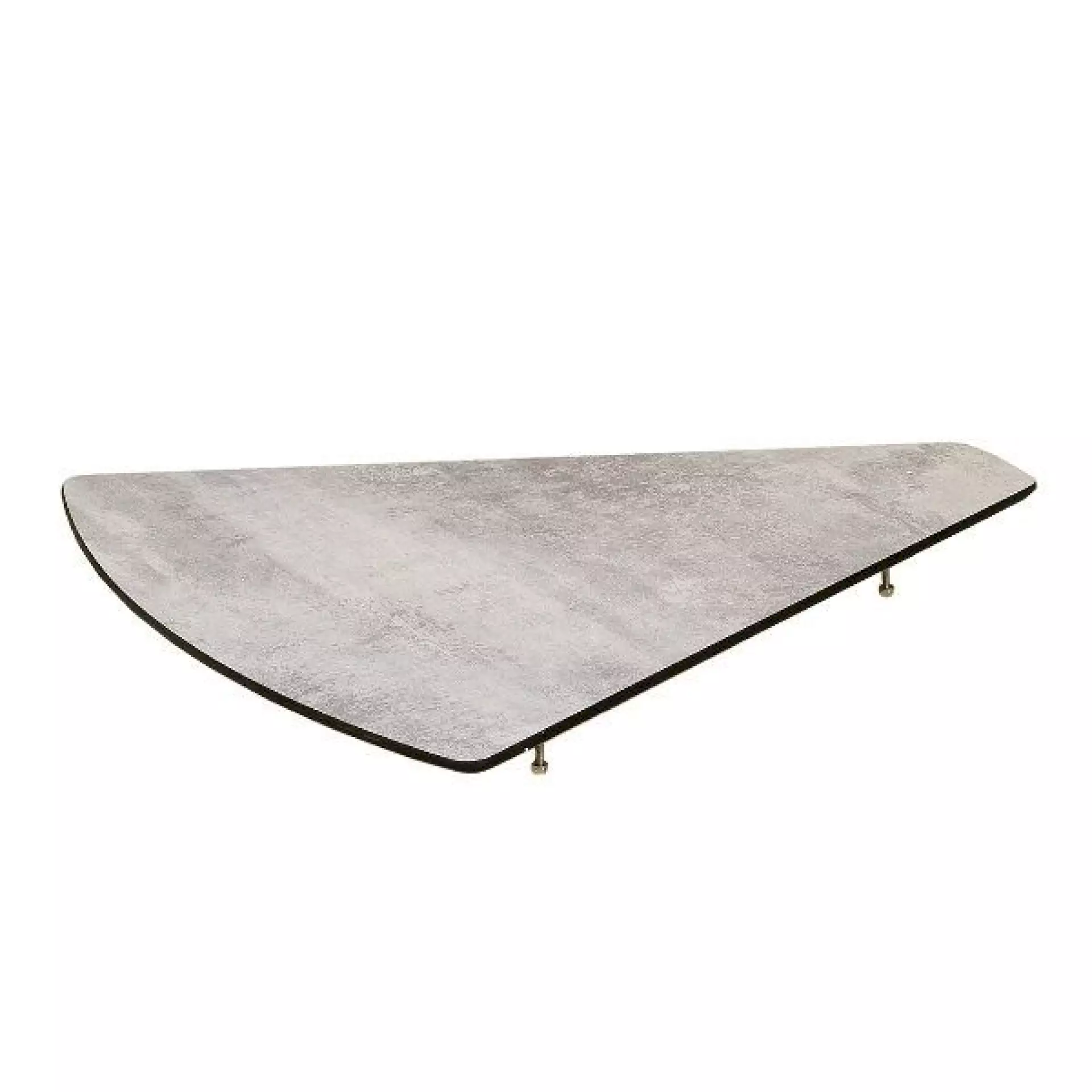 Tablette d'angle Jet Stream HPL