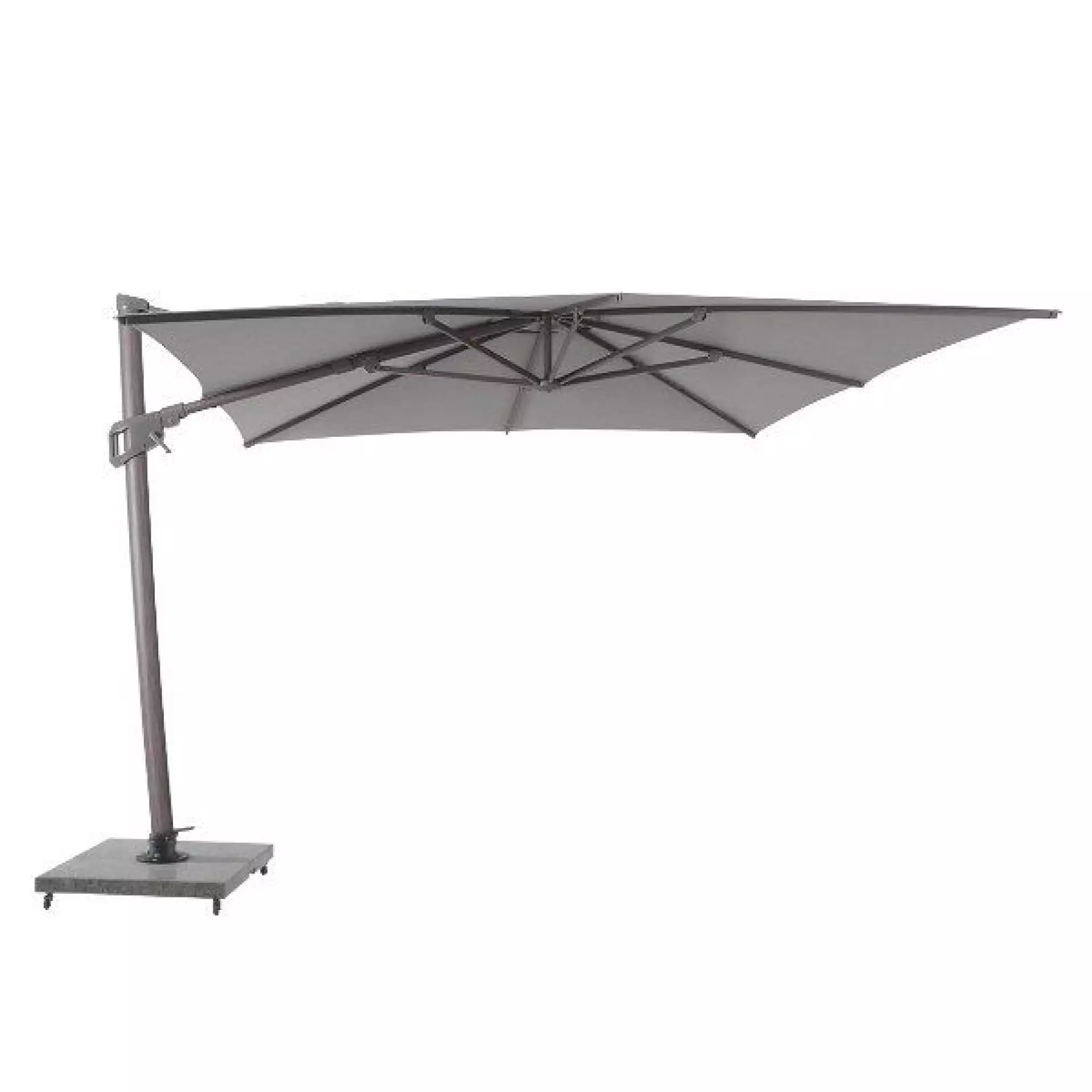 Parasol Skaal excentré 3x3 + housse de protection